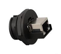 Connecteur étanche E16 pour coupleur de commutateur réseau, prise femelle IP67 pour affichage LED et équipement d'automatisation