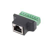 Connecteur Ethernet 8 broches RJ45 femelle vers terminal à vis