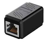 Connecteur Ethernet - Coupleur RJ45 Femelle À Femelle, Connecteur Pour Câble Ethernet Cat6 Cat5 | Fiable Connecteur Passthrough RJ45 Pour Fil Complet Et Câble UTP, Adaptateur Compact Pour Transmis