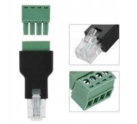 Connecteur Ethernet RJ11 6P4C mâle vers 4 broches
