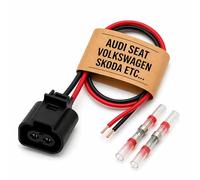 CONNECTEUR FAISCEAU CÂBLE FICHE PRISE CAPTEUR ABS ESP 1J0973702 CAPTEUR TEMPÉRATURE CONTACTEUR MARCHE ARRIÈRE FEU ANTIBROUILLARD PLAQUE | REMPLACEMENT COMPATIBLE AVEC AUDI SEAT VOLKSWAGEN SKODA ETC…