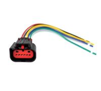 Connecteur faisceau Compatible Avec Citroen Pour Relay Pour Jumper K9657127480 K965712748 9658127480 6P Connecteur Capteur Débitmètre D'air Massique