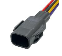 Connecteur faisceau Compatible Avec Toyota Pour RAV4 6 Broches Connecteurs De Câble Électrique Pour Sonde De Radar De Recul 12382 6189-1142 6189-7042(Male)