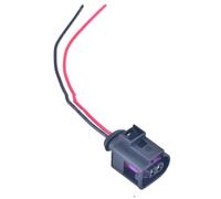 Connecteur faisceau Compatible Avec VW Pour Passat Pour Golf Pour J&etta 4D0971992 4D0 971 992 2P 3.5mm Connecteur Prise D'injecteur Carburant De Klaxon Avec Le Fil(Female)