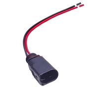 Connecteur faisceau Compatible Avec VW Pour PASSAT Pour GOLF Pour POLO 1J0973802 Connecteur D'usure Plaquettes De Frein Pré-câblé