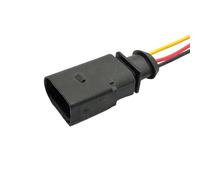Connecteur Faisceau Compatible avec VW pour T&iguan pour Passat pour Sagitar 3P Connecteur de Radar de recul pour Voiture 1J0973703 1J0973803(Male)