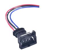 Connecteur faisceau Connecteur d'injecteur de carburant étanche EFI 3p 282191-1 282729-1 capteur de minuterie d'alimentation de voiture EV1 1-962581-1 avec fil(Female)
