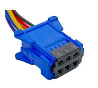 Connecteur faisceau Connecteur Électronique De Câblage De Résistance De Ventilateur De Climatiseur À 6 Broches Contrôle De Vitesse De Chauffage Avec Câble 98172-1004