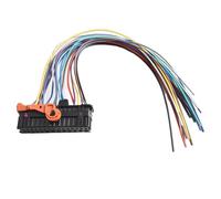 Connecteur faisceau Kit De Réparation De Faisceau De Câbles De Porte De Voiture Avec Couvercle De Protection Compatible Avec Skoda Pour Citigo Pour Fabia 1K0937702C 1K0959843C(B only harness)