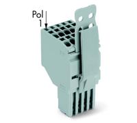 Connecteur femelle 2 conducteurs WAGO 2020-212/145-000 20 pc(s)