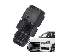 Connecteur femelle de tuyau de pression d'huile, adaptateur de jauge de pression d'huile | Régulateur de du refroidisseur,Avec port de compteur 1/8NPT 4/6/8/10/12AN filetage externe à