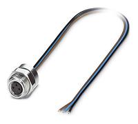Connecteur femelle encastrable pour capteurs/actionneurs Contenu: 1 pc(s) Phoenix Contact SACC-DSI-M 8FS-3CON-M12/0,5 1453449
