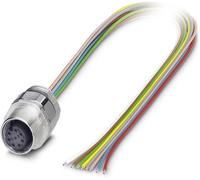Connecteur femelle encastrable pour capteurs/actionneurs Contenu: 1 pc(s) Phoenix Contact SACC-EC-M12FS-8CON-PG9/0,5 1513761