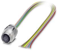 Connecteur femelle encastrable pour capteurs/actionneurs Contenu: 1 pc(s) Phoenix Contact SACC-EC-M12FS-8CON-PG9/0,5 1513761