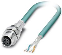 Connecteur femelle encastrable pour système de bus Contenu: 1 pc(s) Phoenix Contact SACCEC-M12FSD-4CON-M16/0,5-931 1528484
