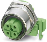 Connecteur femelle encastrable pour système de bus Contenu: 10 pc(s) Phoenix Contact SACC-DSIV-M12FSD-4CON-L90 1534630