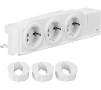 Connecteur femelle pour rail DIN sans capot Hager TN002S blanc pur (RAL 9010) 1 pc(s)