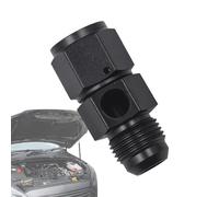 Connecteur femelle pour tuyau de pression d'huile, adaptateur de manomètre d'huile,Connecteur de capteur de pression - Avec adaptateur régulateur de porte 1/8NPT filetages 4/6/8/10/12AN pour un mile