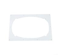 Connecteur Fenêtre Évacuation Climatiseur Portable pour midea - Interface Tuyau Étanche Plaque PVC 34x22cm Gris(White)