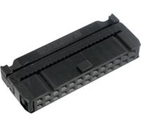 Connecteur fil à carte TRU COMPONENTS D01-24 ASA1-G 1589747 Pas: 2.54 mm Nbr total de pôles: 24