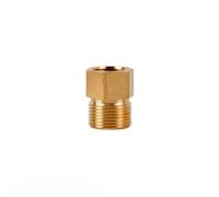 Connecteur fileté en laiton 3/8" 1/2" M14 M18 M22 Adaptateur mâle femelle Connecteur de tuyau de pistolet de nettoyeur haute pression Raccord en laiton, b, 1