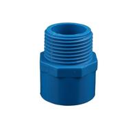 Connecteur Fileté En PVC 1/2 "3/4" 1 "1.5", 2 Pièces, Adaptateur De Tuyau D'eau 20/25/32/40/50 Mm, Raccords Tube D'irrigation Jardin(Sensor,1 1l4 inch-40mm)