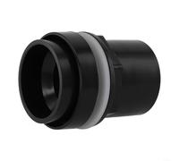 Connecteur fileté soudé pour tuyau de filtre de bassin à poissons avec écrou et joint, conçu pour l'installation de tuyaux de filtre d'aquarium et de bassin à travers les parois du réservoir (50 mm)