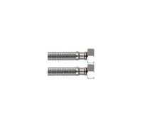 Connecteur flexible double femelle BOUTTE 12x17 Ø8 30 cm avec joints EPDM
