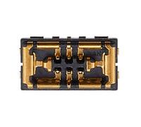 Connecteur FPC Antenne Intérieure pour iPhone 16 Pro / 16 Pro Max 2 Broches Noir