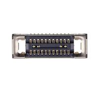 Connecteur FPC pour iPhone 16 Pro / 16 Pro Max Antenne et Écouteur 22 Broches Noir