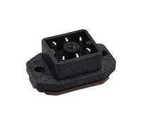 Connecteur GO 60 WF - Connecteur d'alimentation amovible série GO for électrovanne, connecteurs rectangulaires série G/GO(GO 60 FAV M with Flange 1PCS)