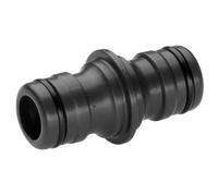 Connecteur grand débit de Gardena : raccord ou extension de tuyau, pour un débit d'eau élevé, entrée et sortie 3/4 Pouce (2831-20)
