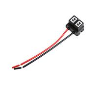 Connecteur H7 universel femelle en céramique pour ampoule halogène de voiture Adaptateur de lampe avec faisceau de fils Prise d'ampoule avec prise d'ampoule Adaptateur de douille d'ampoule Splitter