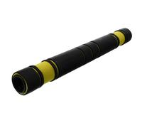 Connecteur Haltères ABS Écrous, Transforme en Barre | Installation Facile, Friction Renforcée, Accessoire Jaune pour Entraînement Maison, Usage Gym, Élément de Jonction