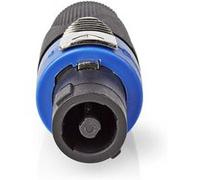 Connecteur Haut parleur Nedis COTP16900BK Noir Noir G