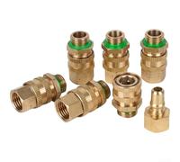 Connecteur Haute Pression pour m14 pour Pompe à pour piston Connecteur | Construction laiton , résistant , durée de vie prolongée, pour idéal usage intensif