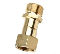 Connecteur Haute Pression pour m22 14mm en Laiton Massif Connecteur | Rotation 360°, accès zones difficiles, design flexible, nettoyage véhicule complet, compatibilité M22