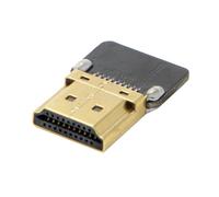 Connecteur HDMI type A mâle standard droit pour photographie aérienne FPV HDTV Multicopter