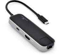 Connecteur Hub 6 en 1 - BLUESTORK - 3xUSB-A 2.0 +HDMI + USB-C + Ethernet RJ45 - (HUB-OFFICE)