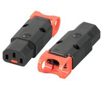 Connecteur IEC C13 pour terminaison avec IEC LOCK+
