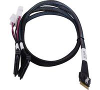 Connecteur industriel Adaptec Microchip Technology 2305500-R câble SAS 0,8 m Czarny, Wielobarwny