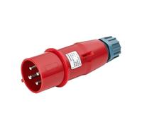 Connecteur industriel étanche CEE 4 conducteurs 32 A, prise claire et foncée 6818TYP283(Plug)