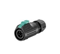 Connecteur industriel étanche M12 for équipement d'alimentation électrique à prise mâle multiconducteur 2-8 aviation IP67(EW-LP12S-5P 5A)