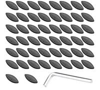 Connecteur invisible pour meubles de menuiserie, 50 pièces, fixation P15, panneau fixe, outil de menuiserie à 45 degrés, tenons, facile à utiliser, connecteur invisible pour le travail du bois,