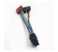 Connecteur ISO de harnais stéréo 16Pin Compatible With autoradio Compatible With s-ony vers 8 + adaptateur connecteur faisceau câblage