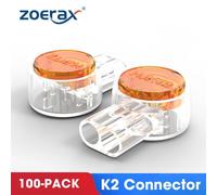 connecteur K1 K2 K3,connecteur d'épissure de fil RJ45 RJ11,câblage de câble téléphonique Ethernet,Terminal de câble réseau UY2,100 pièces - Type [K2]-100PCS