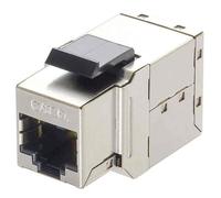 Connecteur keystone Cat.6A - LOGILINK - Embout à encliqueter - Blindé - 2 ports RJ45 femelle