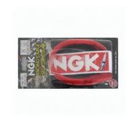 Connecteur Kit NGK 4x CR2 racing câble performance rouge 90° 5K-Ohm, 8048