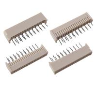 Connecteur LCD FPC/FFC 1.25mm, 10 pièces, câble plat Flexible, prise Double rangée 4/5/6/7/8/9/10/11/12/14/16/18/20/22/24/26/28/30/32 broches