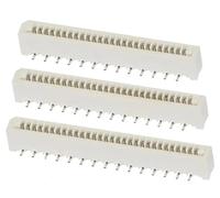 Connecteur LCD FPC/FFC 1.25mm, 10 pièces, câble plat Flexible, prise Double rangée 4/5/6/7/8/9/10/11/12/14/16/18/20/22/24/26/28/30/32 broches